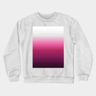 preppy Chic  magenta gradient Ombre white pink burgundy Crewneck Sweatshirt